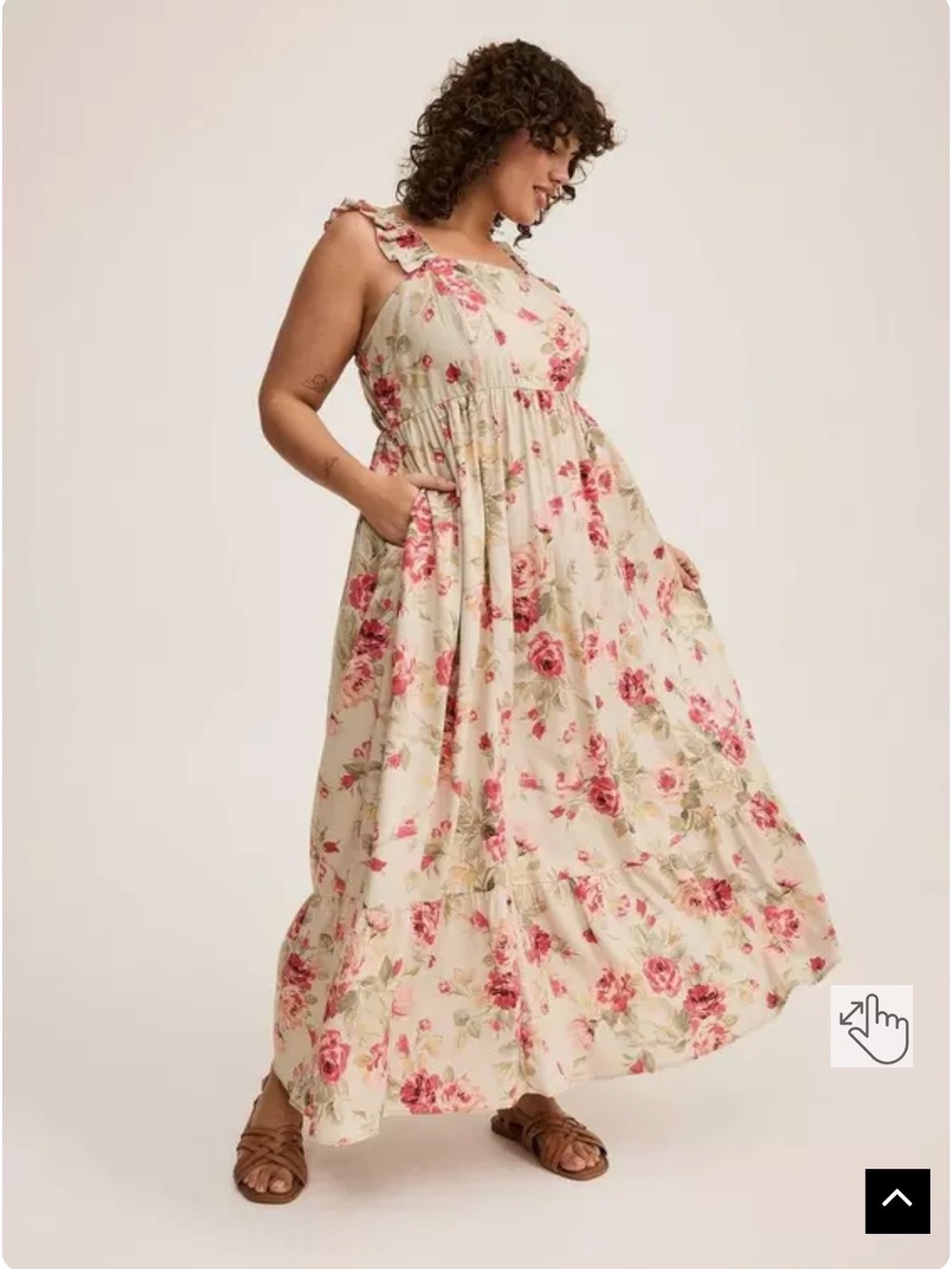Torrid Floral Maxi Dress